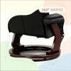 Black PU Leather Swivel Recliner with Ottoman - Reclining Chair with Footrest for Living Room And Bedroom