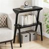 Old SKU:D01027HJNMW   coffee table, bedside table, sofa side table, with storage rack