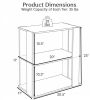 2 stackable 3-layer shoe racks with anti tipping device, suitable for home wardrobe organizer