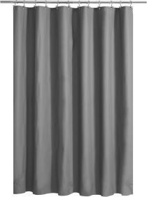 Gray Shower Curtain Liner - Premium PEVA Shower Liner for Bathroom, BPA & PVC Free, No Chemical Smell