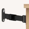 Anti Tip Furniture Anchors (2 Sets),Heavy Duty Furniture Wall Anchor, Adjustable Earthquake Straps, Furniture Anchors for Baby Proofing.