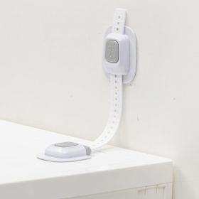 Drill Anti tip Furniture Adjustable Straps Wall Anchors for Baby proofing with Strong 3M Adhesive Backing