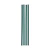 Bottom Locking Privacy Slats, Double-Wall Vertical Bottom-Locking Slats with Wings for Chain-Link Fence