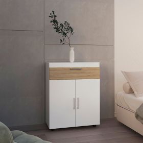 Ubly Shoe Rack, 3 Doors, 4 Shelves, 4 Legs