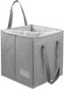 Clothes Hanger Organizer Bag-Rigid, Hanger Storage Containers with Lid