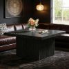 Square Coffee Table, 31.5-Inch Wood Center Table Cocktail Table