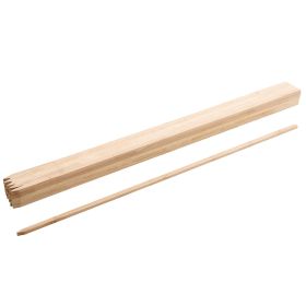 Wooden Garden Stakes, 25 Pcs 48x0.5x0.69 in Survey Grading Stakes, Garden Ground Stake with Sharp Point, Fir Wood Plant Support Stake