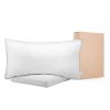 Bed Pillows for Sleeping, Set of 2, Queen Size Luxury Quality Hotel Pillows with Original Down Alternative Filling, Supportive and Fluffy