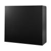 Reception Desk, 47 Inch Rectangular Front Counter Table, Office Reception Counter with Lockable Drawer and Storage Cabinet, for Checkout, Lobby