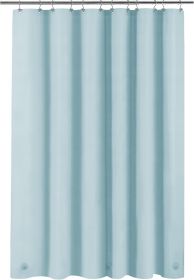 Light Blue Shower Curtain Liner - Premium PEVA Shower Liner for Bathroom, BPA & PVC Free, No Chemical Smell