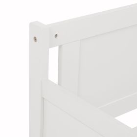 Twin Size Pine Wood Daybed with two Storage Drawers ,White(OLD SKU:W50426285)