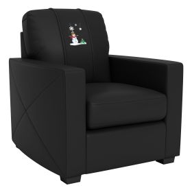 Silver Club Chair with Snowman Logo