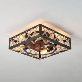Ceiling Fan with Lights Dimmable LED