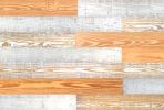 Thermo-treated 1/4 in. x 5 in. x 4 ft. Gold/White/Whitewash Mixed Colors Wood Wall Planks 10 Sq. Ft. per Pack