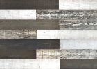 Thermo-treated 1/4 in. x 5 in. x 4 ft. Black/White/Whitewash Mixed Colors Wood Wall Planks 30 Sq. Ft. per Pack