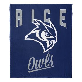 Rice OFFICIAL NCAA "Alumni" Silk Touch Throw Blanket; 50" x 60"