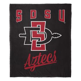 San Diego State OFFICIAL NCAA "Alumni" Silk Touch Throw Blanket; 50" x 60"