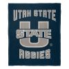 Utah State OFFICIAL NCAA "Alumni" Silk Touch Throw Blanket; 50" x 60"