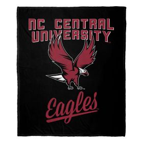North Carolina Central OFFICIAL NCAA "Alumni" Silk Touch Throw Blanket; 50" x 60"