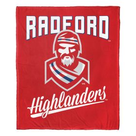 Radford OFFICIAL NCAA "Alumni" Silk Touch Throw Blanket; 50" x 60"