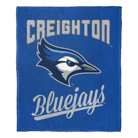 Creighton OFFICIAL NCAA "Alumni" Silk Touch Throw Blanket; 50" x 60"
