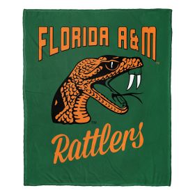 Florida A&M OFFICIAL NCAA "Alumni" Silk Touch Throw Blanket; 50" x 60"