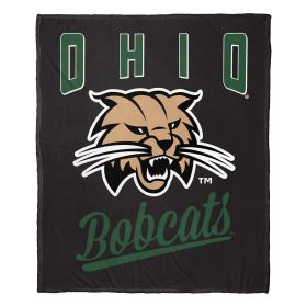 Ohio OFFICIAL NCAA "Alumni" Silk Touch Throw Blanket; 50" x 60"