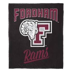 Fordham OFFICIAL NCAA "Alumni" Silk Touch Throw Blanket; 50" x 60"
