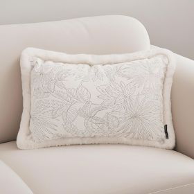 SOGA 2X 30cm Romantic French Mosley Jacquard  Throw  Pillow