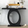 Mirod Stylish Modern Side Table with Egg-Shaped Base,Enhanced Stability and Durability,Sleek Design for Home Decor,Perfect for Living Room or Bedroom