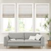 Light Filtering Cordless Roman Shade Natural 27x64"