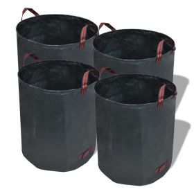 Garden Waste Bag Dark Green 4 pcs 71 gal lqd 4.42 oz/ydÂ²