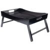 Benito Bed Tray with Curved Top; Foldable Legs