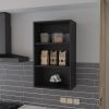 Wall Cabinet Aspen, Kitchen, Black