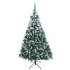 7FT Spray White PVC Christmas Tree 870 Branches YJ