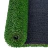 Artifical Grass, 4 x 6 ft Rug Green Turf, 1.38"Fake Door Mat Outdoor Patio Lawn Decoration, Easy to Clean with Drainage Holes