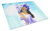 NEW Easter Parade Glass Cutting Board Decorative Tempered Glass Kitchen Cutting and Serving Board Large Size Chopping Board