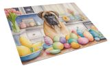 NEW Decorating Easter Bullmastiff Glass Cutting Board Decorative Tempered Glass Kitchen Cutting and Serving Board Large Size Chopping Board