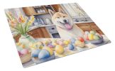 NEW Decorating Easter Akita Glass Cutting Board Decorative Tempered Glass Kitchen Cutting and Serving Board Large Size Chopping Board