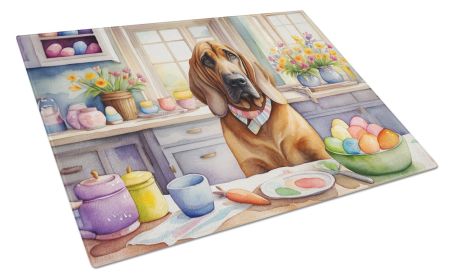 NEW Decorating Easter Bloodhound Glass Cutting Board Decorative Tempered Glass Kitchen Cutting and Serving Board Large Size Chopping Board