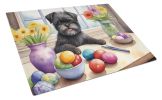 Decorating Easter Affenpinscher Glass Cutting Board Decorative Tempered Glass Kitchen Cutting and Serving Board Large Size Chopping Board