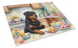 NEW Decorating Easter Rottweiler Glass Cutting Board Decorative Tempered Glass Kitchen Cutting and Serving Board Large Size Chopping Board