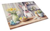 NEW Decorating Easter English Bull Terrier Glass Cutting Board Decorative Tempered Glass Kitchen Cutting and Serving Board Large Size Chopping Board