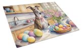 NEW Decorating Easter Greyhound Glass Cutting Board Decorative Tempered Glass Kitchen Cutting and Serving Board Large Size Chopping Board