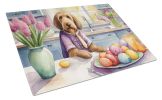 NEW Decorating Easter Otterhound Glass Cutting Board Decorative Tempered Glass Kitchen Cutting and Serving Board Large Size Chopping Board