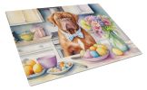 NEW Decorating Easter Dogue de Bordeaux Glass Cutting Board Decorative Tempered Glass Kitchen Cutting and Serving Board Large Size Chopping Board