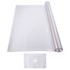 Plastic Table Cover, 36 x 60 Inch 1.5 mm Thick Frosted Table Protector, Rectangle PVC Desk Mat, Waterproof & Easy Cleaning Desk Pad Tablecloth