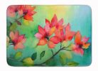 Missouri Hawthorns in Watercolor Memory Foam Kitchen Mat Machine Washable Anti-Fatigue Mat Cushion Comfort Bath Mat or Kitchen Rug