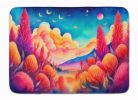Celosia in Color Memory Foam Kitchen Mat Machine Washable Anti-Fatigue Mat Cushion Comfort Bath Mat or Kitchen Rug