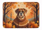 Boxer Fall Memory Foam Kitchen Mat Machine Washable Anti-Fatigue Mat Cushion Comfort Bath Mat or Kitchen Rug